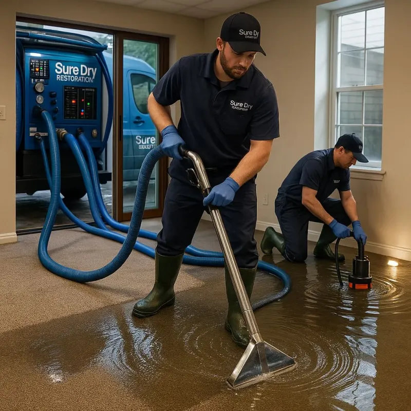 Water Extraction and Removal process in Middlesboro, KY
